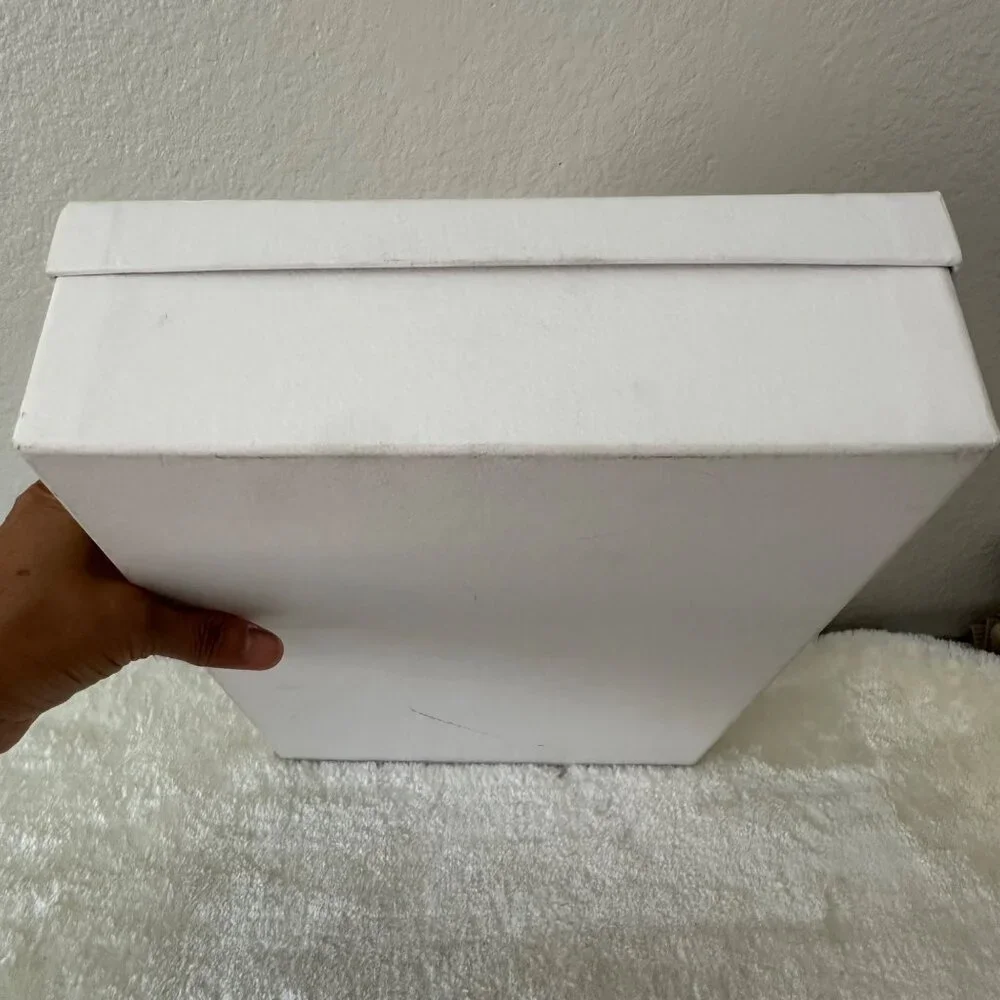 Christian Dior Empty Gift Box For A Small Shoulder Bag White Black 0/S